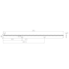  Artikelbild 2 des Artikels “Maschinenmesser 395 x 20 x 1,55 “