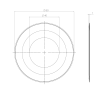  Artikelbild 2 des Artikels “Kreismesser 80 x 40 x 1 “