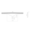  Artikelbild 2 des Artikels “Maschinenmesser 386 x 84 x 2,1 “