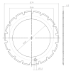  Artikelbild 2 des Artikels “Kreismesser 79 x 55 x 0,5 “