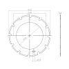  Artikelbild 2 des Artikels “Kreismesser 62 x 40 x 0,5 “