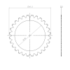  Artikelbild 2 des Artikels “Kreismesser 61,5 x 45 x 0,5 “
