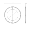  Artikelbild 2 des Artikels “Kreismesser 60 x 40 x 0,5 “