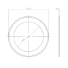  Artikelbild 2 des Artikels “Kreismesser 61,5 x 45 x 0,8 “