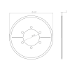  Artikelbild 2 des Artikels “Kreismesser 107 x 40,1 x 2 “