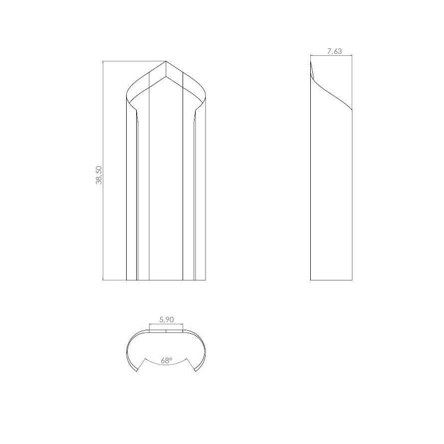  Artikelbild 2 des Artikels “Stanzmesser 13,9 x 38,5 x 7,6 “