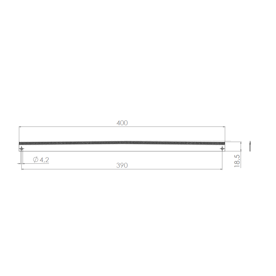  Artikelbild 2 des Artikels “Maschinenmesser 400 x 20 x 1 “