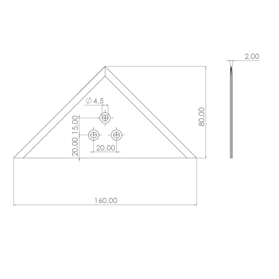  Artikelbild 2 des Artikels “Maschinenmesser 160 x 80 x 2 “